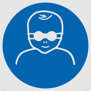 Mandatory: Protect infants eyes with opaque eye protection